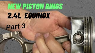 Equinox Ecotec 2.4 piston and ring assembly
