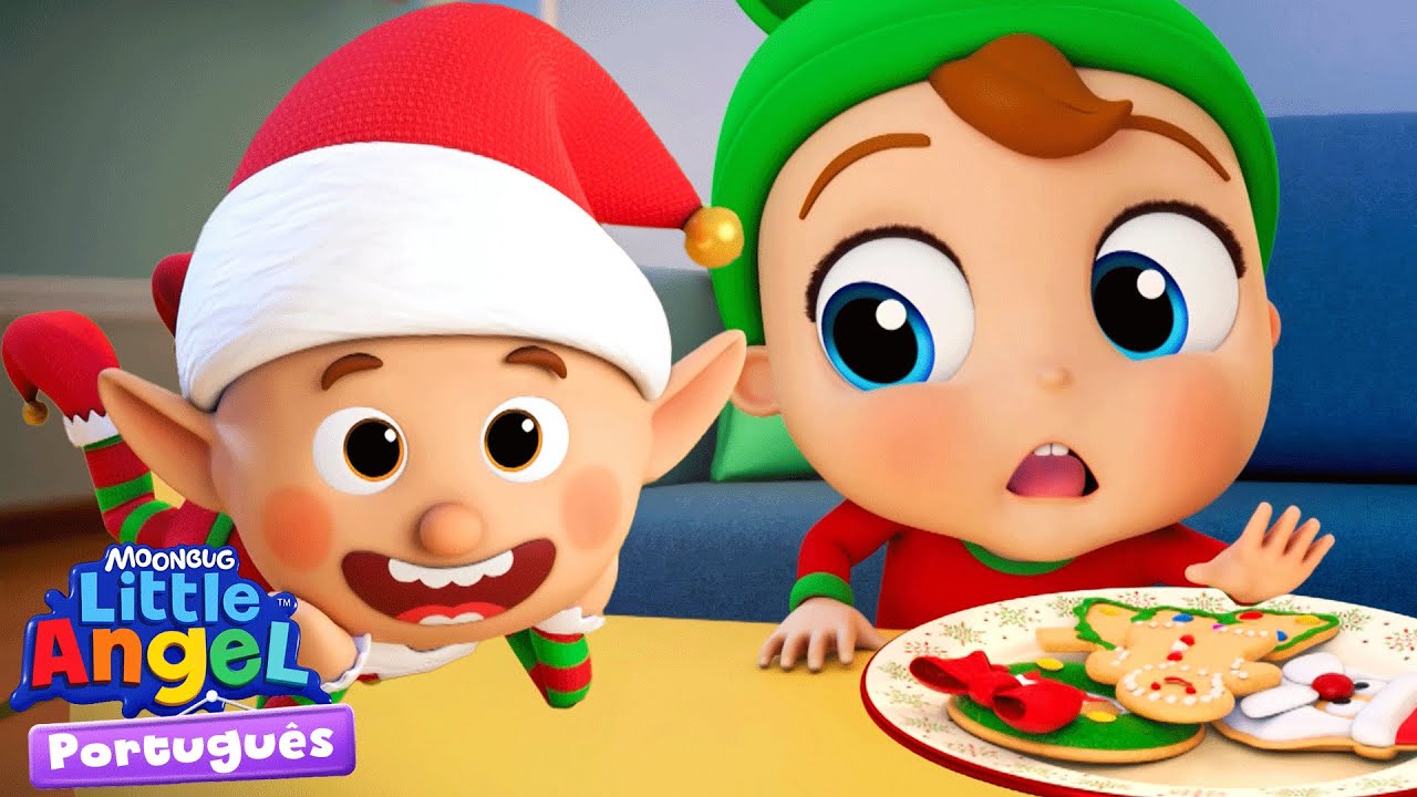 ⭐ Novo Episódio ⭐ Elfo, espião do Papai Noel 😲🎄🧝 Little Angel Brasil | Músicas Infantis em Português
