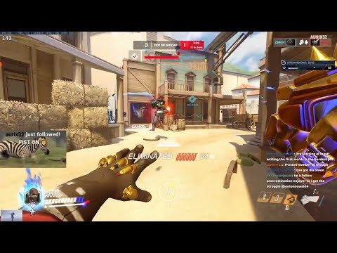 Overwatch Doomfist God ZBRA Popped Off As Doomfist With 31 Elims -Top 500 Gameplay-