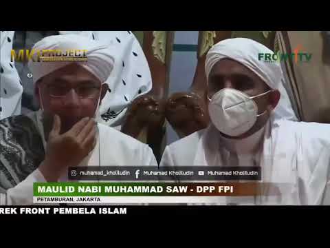 MAULID BURDAH FULL MAULID AKBAR DPP FPI BERSAMA IBHRS