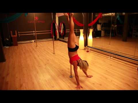 After a full night of teaching classes, Tammy Morris does a little freestyle before the day is over.