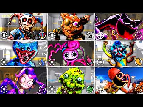 SURVIVING EVERY Poppy Playtime 1,2,3,4,5 BOSSES - What If I Become EVERYONE in BARRY'S PRISON RUN!