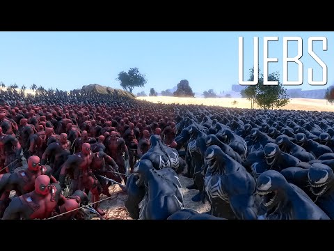 24.000 Venoms vs 25.000 Deadpools- Ultimate Epic Battle Simulator 2- UEBS 2