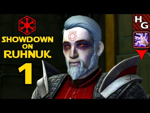 SWTOR ► Showdown on Ruhnuk (Part 1) ► Sith Inquisitor [DS Male]