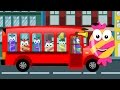 Wheels On The Bus Go Round And Round Nursery Rhyme And Kids Songs