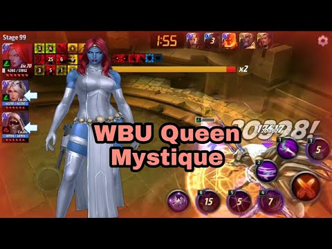 Mystique Clear Wbu Proxima Stage 99 - marvel future fight