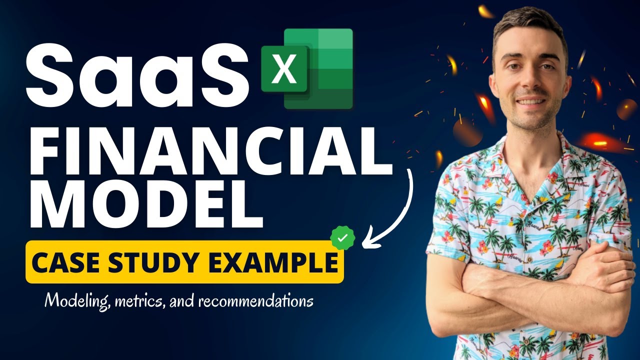 Finance Case Study Example | SaaS Startup Financial Model [Template Included]