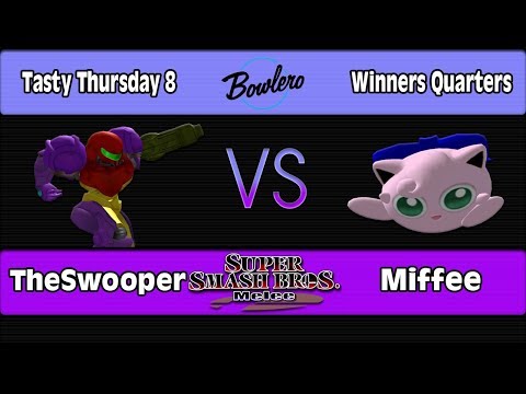 Tasty Thursday 8: TheSwooper (Samus) Vs. Miffee (Puff) - WQ