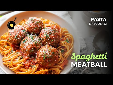 Classic Spaghetti just in 15 mins | Juicy Homemade Recipe for Pasta Night 🍝| Meatballs Recipe