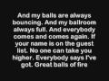 AC DC big balls lyrics 