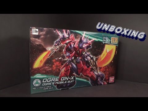 Unboxing: 1/144 HG Ogre GN-X
