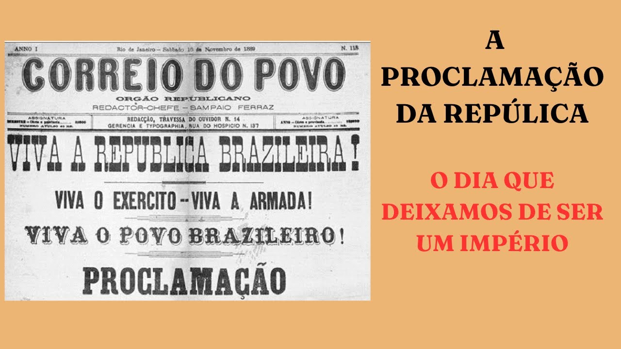 A República e o fim da Monarquia no Brasil