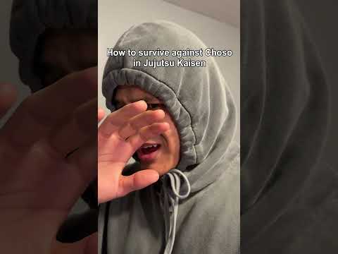 How to survive against Choso in Jujutsu Kaisen #shorts #funny #anime #jujutsukaisen