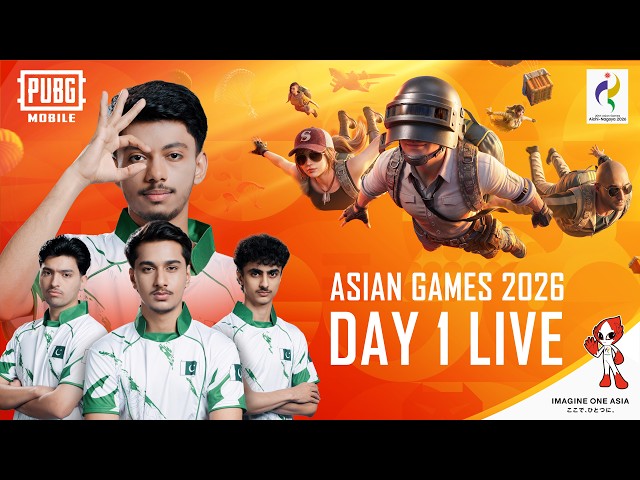 [LIVE URDU] 20th Asian Games Esports Event — PUBG MOBILE | Day 1