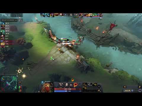 Wisper Batrider Mid vs. Invoker - Dota 2 Pros Laning