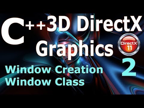 C 3D DirectX Tutorial Window Creation 2