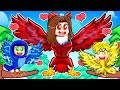 Ayush And Ekta Became OP ELEMENTAL BIRD In Roblox BIRD FAMILY
