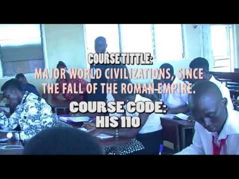 HIS 110: Major World Civilizations