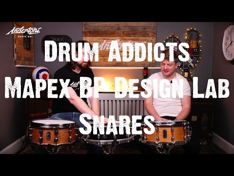 Drum Addicts - Mapex Black Panther Design Lab Snares with Charlie Kenny