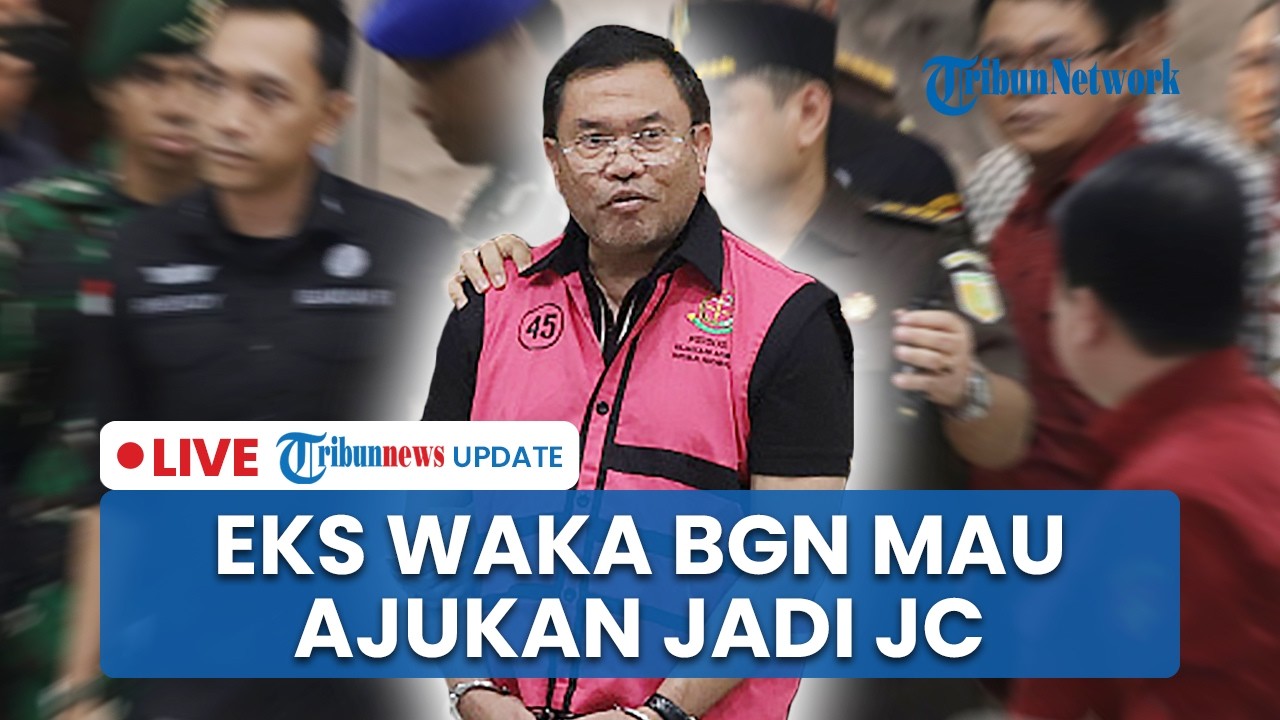 LIVE: Korupsi MBG, Eks Waka BGN Sony Sonjaya bakal Ajukan Justice Collaborator: Ungkap Struktur