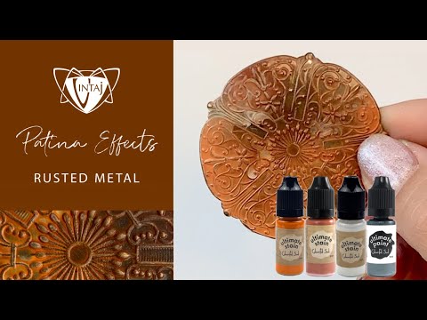 Vintaj Rusted Metal Patina Effect