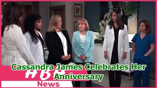 Cassandra James Celebrates Her Anniversary