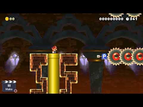 Mario Maker 2 - "P Nightmare" Super Expert+ level. 0.00% Clear Rate???