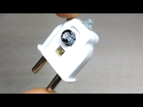 DIY Blinking LED run on 230 volt AC | Awesome ideas | life hacks | Video