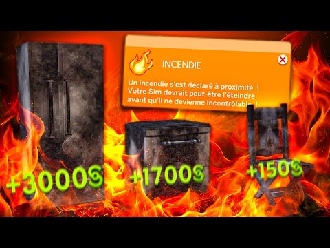 How much can I STEAL from insurance in The Sims 4? 😈 | Challenge