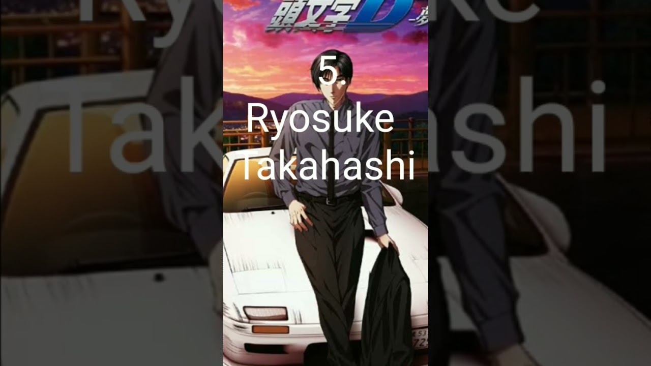 Top 10 Skilled Drivers of Initial D #InitialD#ae86#shorts