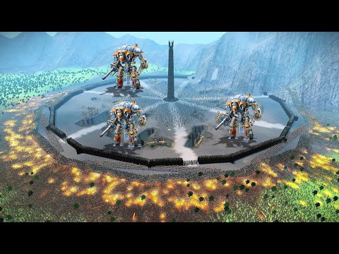4,000,000 Tyranids ATTACK Isengard DEFENDED by Space Marines - Ultimate Epic Battle Simulator 2