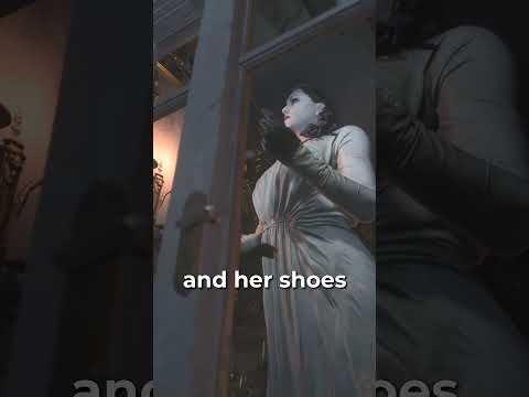 Lady Dimitrescu Detail in Resident Evil Village... #shorts