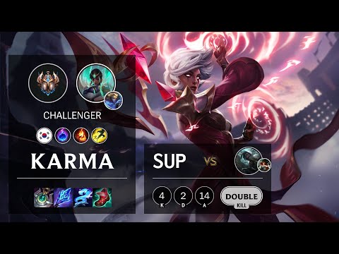 Karma Support vs Senna - KR Challenger Patch 11.3