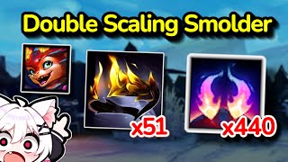 Hubris Smolder = Double Infinite Scaling