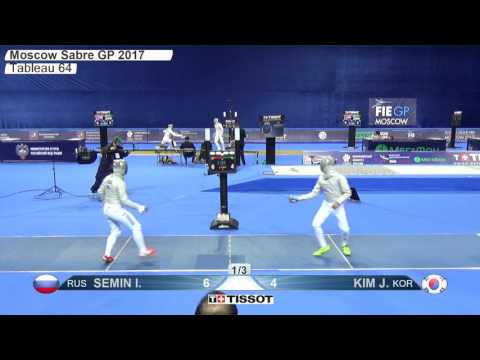 FE M S Individual Moscow RUS Grand Prix 2017 T64 17 blue KIM KOR vs SEMIN RUS