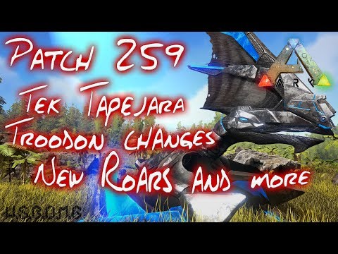 Ark: Survival Evolved - Patch 259 Changes To Troodon, Griffin, Giga & Tapejara!