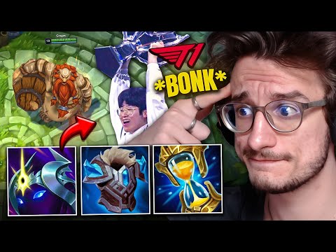 I TRIED THE T1 ZEUS FINALS GRAGAS BUILD..