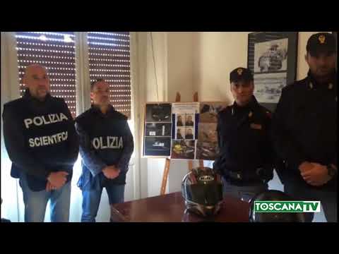 2018-01-28 EMPOLI - RAPINATORI SPARANO CONTRO AUTO CON BIMBE. ARRESTATI