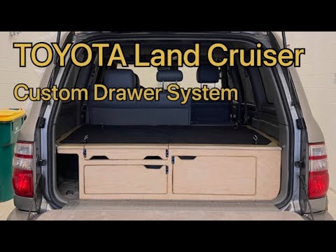Part 2: Drawer System Build 100 Series Land Cruiser