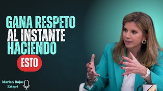 5 Gestos que Harán que Todos te Respeten Sin Decir una Palabra | Marian Rojas Estapé...