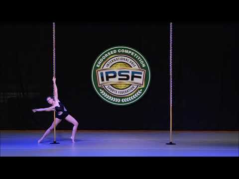 Mistrzostwa Polski Artistic Pole 2018 - IV miejsce kat. Amatorki Juniorki - Ewa Wojciechowska
