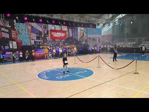 Łukasz Wiater - I MIEJSCE XXXII MISTRZOSTWA EGURROLA DANCE STUDIO KATEGORIA SOLO HIP HOP 6-8 LAT