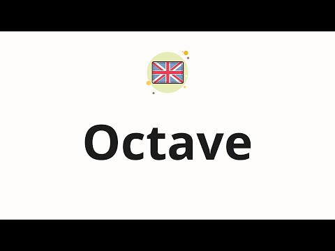 How to pronounce Octave