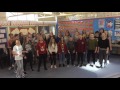 West Sussex Youth Choir and songwriter Emily Barden performing 'Let love shine through'