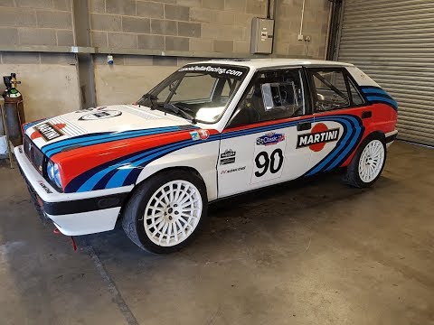Lancia Delta Racing from 10th to 2nd in One Lap Racing at Donington Park
