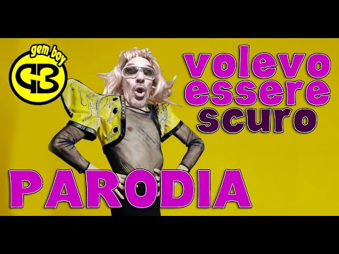 Volevo essere scuro (PARODIA di "Volevo essere un duro" by Gem Boy) - Lucio Corsi