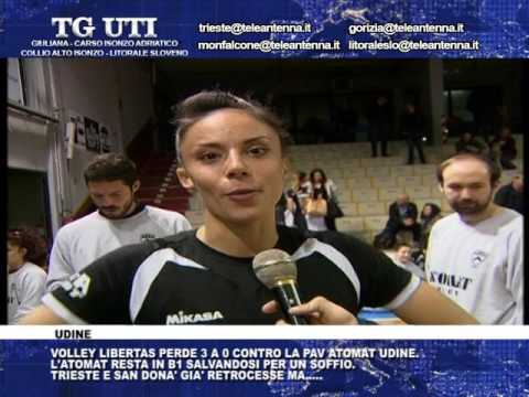 Volley Atomat PAV Udine batte Libertas Trieste 3 a 0. Si resta in B1