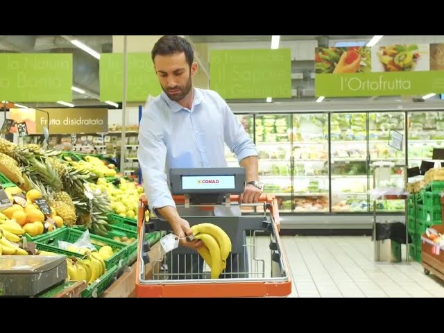 Conad apuesta por DAiVi, el revolucionario carrito inteligente de Tracxpoint