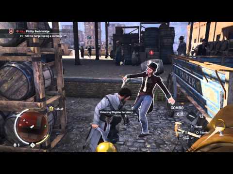 Assassins Creed Syndicate PS4 - Southwark Templar Hunt Phillip Beckinridge - Walkthrough Part 46
