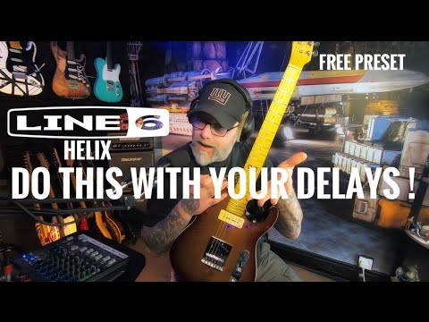 Line 6 HELIX Delays TIPS AND TRICKS. DO THIS !